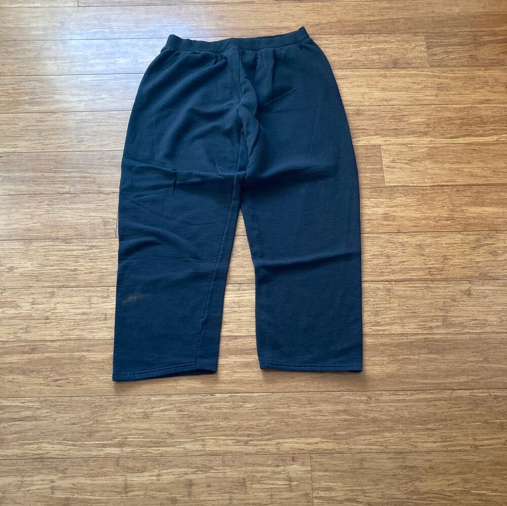 Hanes Just My Size Black Sweat Pants, Size 1X